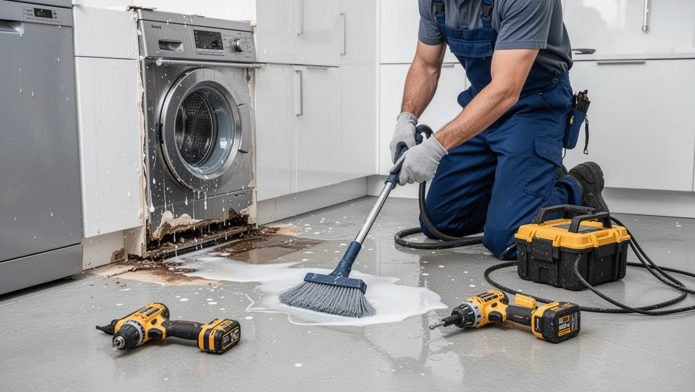 Appliance Leak Cleanup